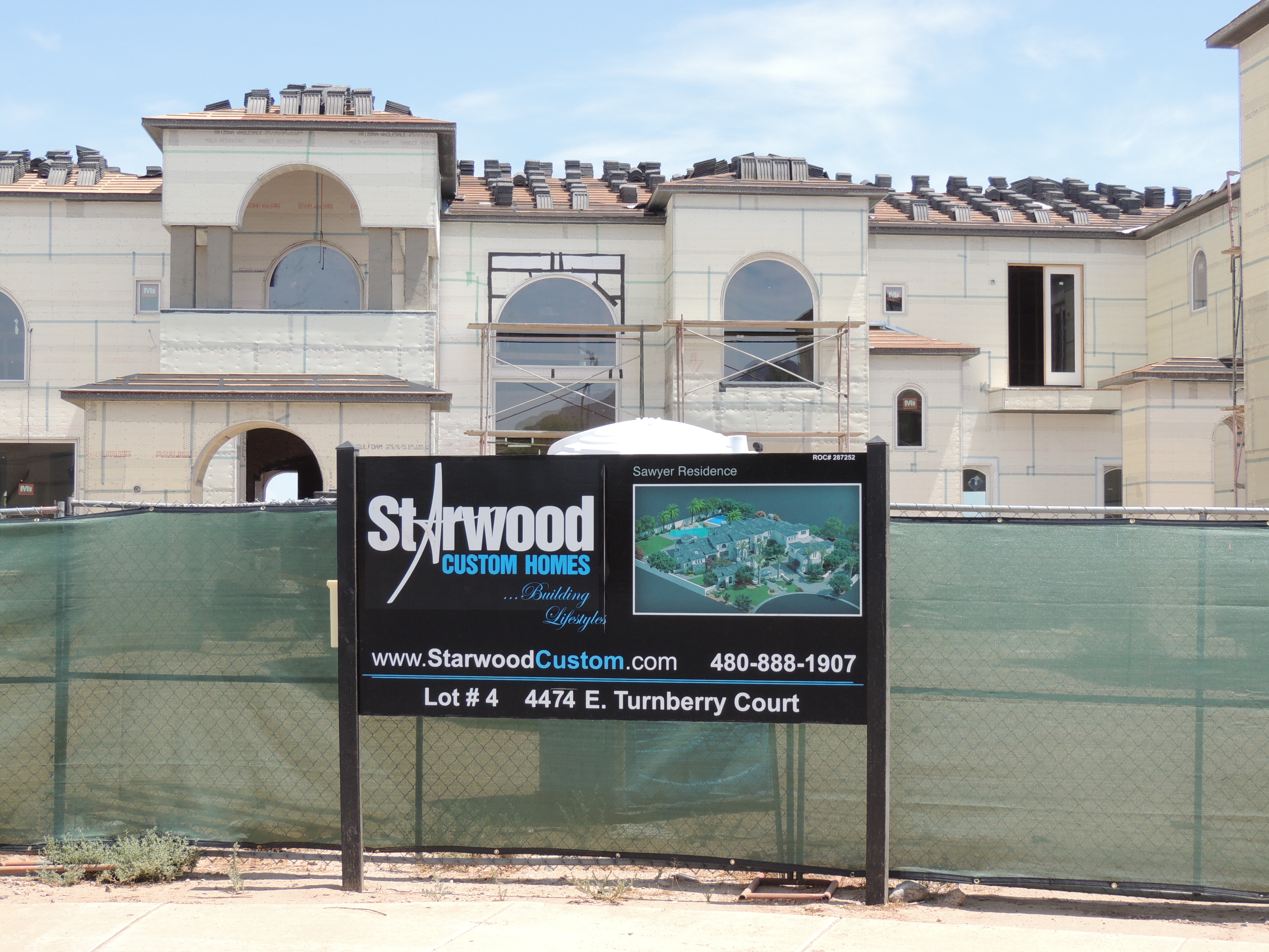 Current Project in Seville Golf and Country Club Exterior Photos